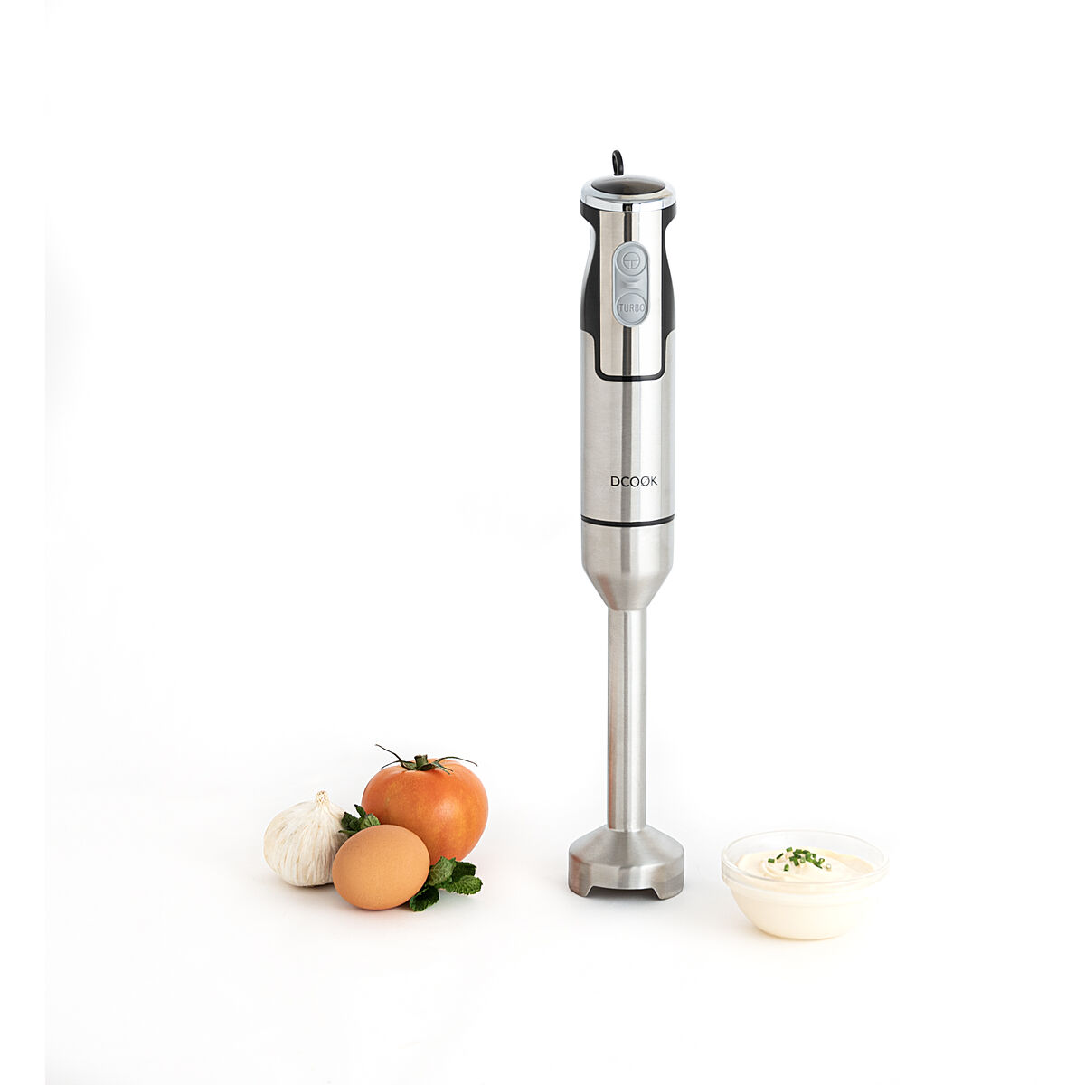 Sauvasekoitin Dcook Gallery Hopeinen 1000 W